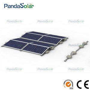 [Hot Item] Pandasolar Flat Roof Solar Ballasted Mount Installation System
