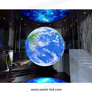 [Hot Item] P6 High Brightness Full Color High Definition Special Outdoor Customized Creative Spherical LED Display Screen