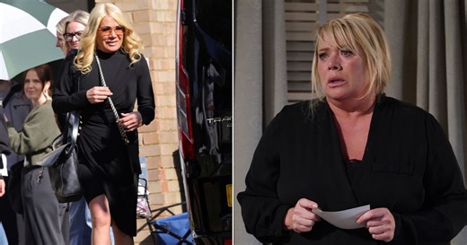 EastEnders' Letitia Dean unveils new look at filming after shedding another 2st