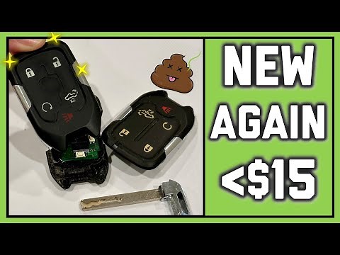 How to Repair or Replace Your Key Fob Shell for Cheap! Silverado, Sierra, GM Vehicles