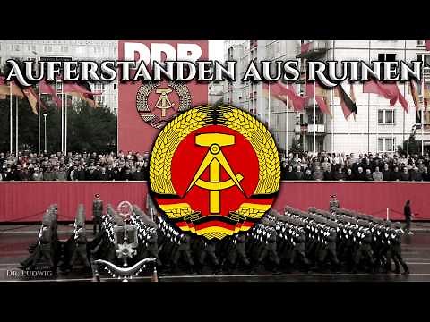 Auferstanden aus Ruinen [Anthem of the GDR][+English translation]
