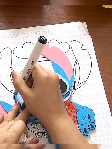Stitch bonito | Manualidades con Astrid