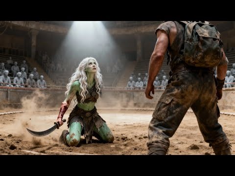 The Alien Arena Mocked the One-Armed Champion—Until a Human Stepped In, Unarmed.