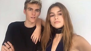 125K views · 1.5K reactions | Siblings Kaia Gerber and Presley Gerber...