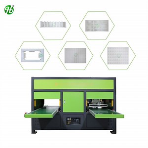 [Hot Item] Closed Cell Polyethylene Foam Double Station Hot Plate Welding Machine XPE EPE Foam Bonding Machine