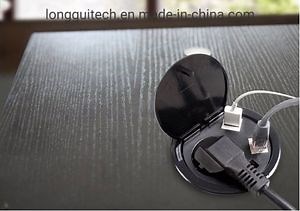 [Hot Item] Round Lid up Office Socket