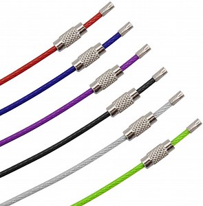 [Hot Item] Aircraft Steel Cable Wire Rope Key Ring Connector