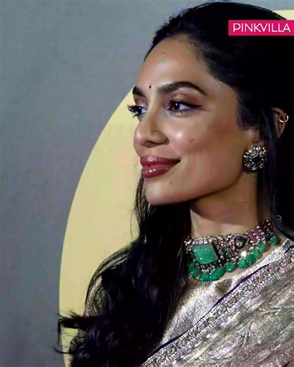 Sobhita Dhulipala in a stunning copper saree at the Jio MAMI festival😍💖 #SobhitaDhulipala #JioMAMIMumbaiFilmFestival #pinkvilla | PinkVilla