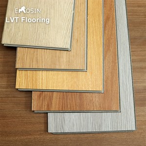 [Hot Item] Luxury Vinyl Tile with Interlocking Fishbone and Herringbone Lvt Flooring
