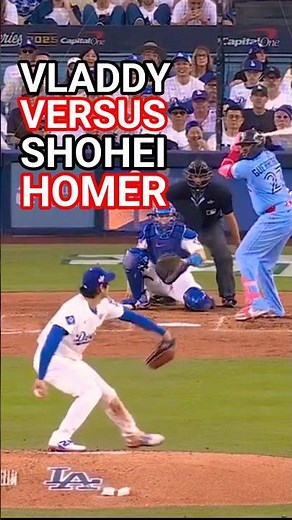 🚨 VLADDY STAYS HOT! 🥵⚾️ HOMERS off Ohtani in Game 4‼️ #shorts #baseball #highlights
