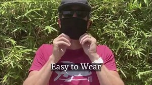 10 Pack Large Black Cotton T Shirt Face Mask, Unisex, Reusable, Washable, Double Layers, Comfortable, Made in USA (10, Large)