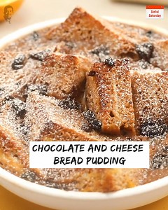 Saturday is for sinful indulgence. Like this lusciously simple Bread Pudding that's oh-so-fabulous! ❤️ #pudding #breadpudding #dessertlover #chocolatepudding #desserttime | Sanjeev Kapoor