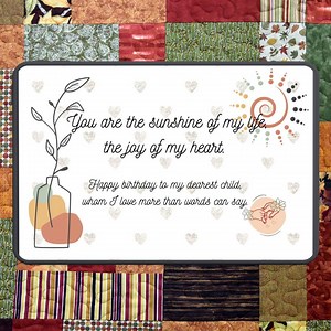 Custom Quilt Label Template: Printable DIY Personalized Quilt Tag (PDF Pattern) - Etsy