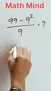 1.2K views · 16 reactions | Math Mind  #mathtricksshortcut #mathstudent #mathmemes #MathFun #easymathstricks #mathproblems #mathskills | Dasharathi Barik | Facebook