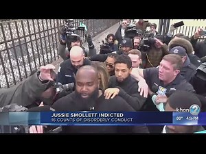 Jussie Smollett indicted