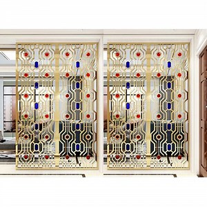 [Hot Item] Elevens Metal Privacy Screen Outdoor Patio Screen Panels Freestanding Decorative Screen