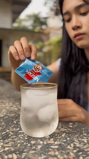 Aisha Nurra Datau on Instagram: "Nothing beats my go to Americano ☕️✨ Perfectly crafted by @nescafe_indonesia #NescafeIceRoast"