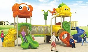 [Hot Item] Easy-Installation Robust Outdoor Plastic Tube Slide for Playsets