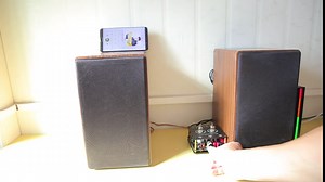 UWAYKEY Audio Tube 35W Amplifier with TDA7377 Chip, HiFi Stereo Receiver Integrated Amp with Bluetooth 5.0, Hybrid Amp for Home Theater System