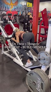 It really is THIS simple 🤷🏼‍♀️👇🏼 My Top 3 Tips to BUILDING MUSCLE 💪🏼 BURNING FAT 🔥 1️⃣ LIFT HEAVIER 🏋️‍♀️ Seriously… don’t be afraid of heavy weights. Contrary to popular worry, heavy weight WILL NOT make us women BULK UP LIKE A MAN!! 👨🏻 We’re not hormonally wired/created to become the larger version you’re imaging in your head…😘 BUT… Heavier weights WILL build muscle, which helps rev up the metabolic engine and burn fat! 🔥 For muscle growth (hypertrophy), aim for 3 sets of 10-12 rep