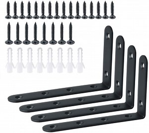 [Hot Item] Metal Heavy Duty Wall Mounted Triangle Shelf Brackets for Wood Metal Bracket Furniture Hardware, Furniture Accessories