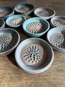 Handmade Ceramic Grater for Garlic, Turmeric, Ginger, Parmesan or Other Hard Cheese Stoneware Pottery - Etsy