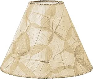 Eangee Home Design Classic Shade Banyan Natural Shade made of Real Banyan Leaves 16 Inches Length x 16 Inches Width x 12 Inches Height (487 n) - Amazon.com