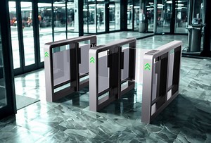 [Hot Item] Infrared Sensor Swing Gate with Voice Prompt Function