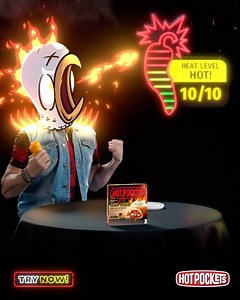 6K views · 12 reactions |  Have you tried the hottest pockets ever made? Our Fiery Hot Pepperoni Hot Ones Hot Pockets are bringing the heat with savory pepperoni, melty cheese, and the feared and revered Last Dab Apollo hot sauce. Limited quantities while supplies last. LINK IN BIO. | First We Feast | Facebook