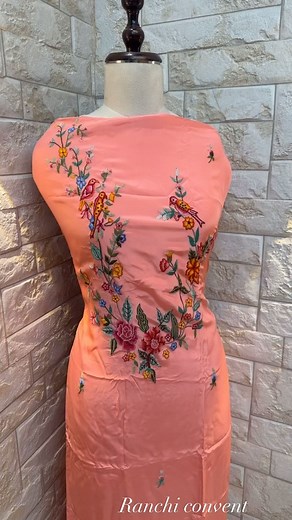 Step into a realm of timeless elegance with our meticulously hand-embroidered kurtis on the finest Indian crepe. Each piece tells a story of craftsmanship and style. For queries and orders, connect with us on WhatsApp at 9835526355. Elevate your wardrobe, embrace the artistry. ✨🌸 #petipoint #HandEmbroidery #IndianFashion #PetitPoint #FashionArtistry #EthnicWear#petipoint ” | Ranchi Convent