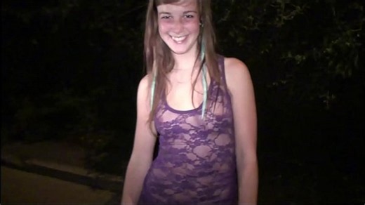 Alexis Crystal - Cute teen girl Alexis Crystal going to join a public sex gang bang dogging orgy [Driveby Girls]