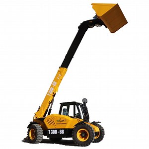 [Hot Item] T30d-68 7m Construction Machinery 4X4 All Terrain Telehandler off Road Telescopic Loader