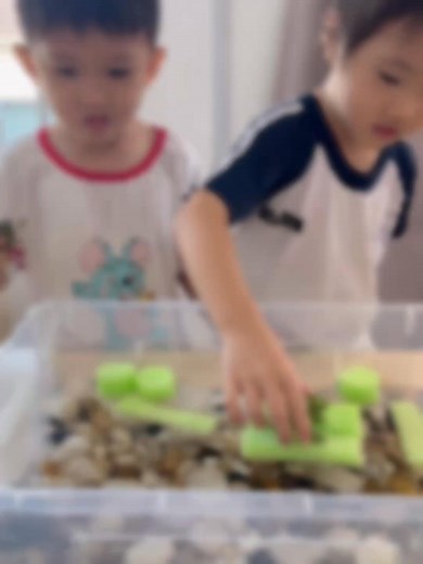 🌿🐸 Sensory Fun with the Frog Life Cycle! 🐸🌿 Our little explorers had an exciting hands-on sensory activity to learn about the life cycle of a frog! Through interactive play, they discovered how a tiny egg transforms into a tadpole, then a froglet, and finally into an adult frog! #FrogLifeCycle #SensoryPlay 🌿🐸 趣味触觉活动：青蛙的生命周期！🐸🌿 小朋友通过触觉体验活动，探索了青蛙的生命周期！他们亲手感受青蛙从卵变成蝌蚪，再变成幼蛙，最后成长为成年青蛙的神奇过程！ #青蛙生命周期 #感官游戏 #快乐学习 #幼儿园活动 | TOTs Philosophy Preschool 晨希幼儿园