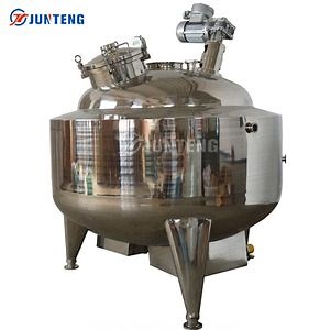 [Hot Item] Jacketed Liquid Double Jacketed Mixing Tank with Agitator Heater Homogenizer Machine Homogenizer