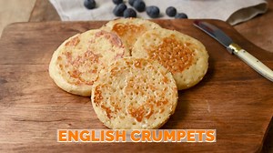 ✅ Full recipe > https://culinaryginger.com/english-crumpets/ A popular British breakfast food, English Crumpets warm and fresh out of the toaster with a slight crispness to the exterior and a warm soft center and bathed in melted butter because it oozes through all the holes. Serve with a hot tea and you have a classic taste of England. Doesn’t this sound yummy? Everything’s better with butter and these crumpets are no exception. | Culinary Ginger - Authentic Recipes, Honest Ingredients