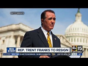 Arizona Congressman Trent Franks announces resignation