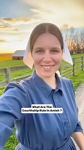 What Are Amish Courtship Rule ? #amishtiktok #amishbuilt #amish #amishcountry #amishlife | Lovina The Amish Girl