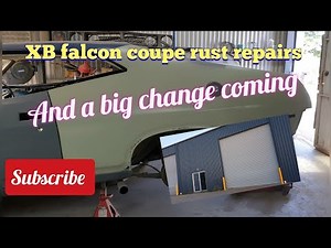 XB falcon coupe rust repairs