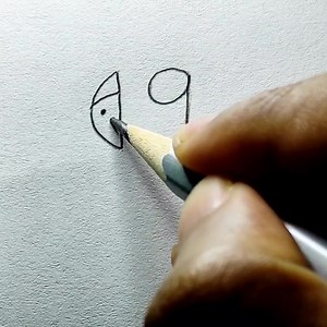 77K views · 787 reactions | Drawing using number 19  | All About Art | Facebook