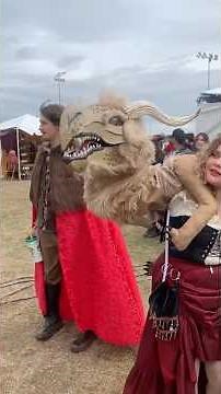 Handmade Shoulder Dragon Puppet