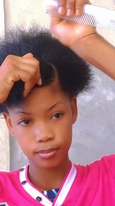 6.8K views · 205 reactions | Watch her do a pony with swoop on her short natural hair Credit:@sugar_baby6358 Follow @megalookhair for more #hairinspiration . . . #ponytail #naturalhair #ponytailstylist #babyhair #protectivestyles #frontals #hairtutorial #fypシ #hair #hairstyles #naturalhair #ponytail #barbieponytail #sleekponytail #swoopbang #blackhairtiktok | Megalook Hair | Facebook