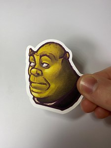 Shrek Vinyl Stickers - Etsy