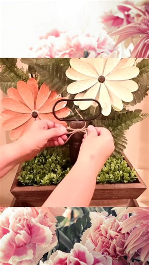 Spring Garden Trellis Dollar Tree DIY for my Spring Tiered Tray #springdiy #dollartreediy | Crafty Beach