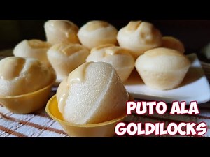 PUTO CHEESE ala GOLDILOCKS || EASY PUTO RECIPE || EasyMealPinoy