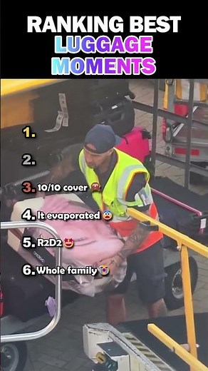 Ranking the Best Luggage Moments Ever ✈️ #viral #funny #shorts #trending #memes — Subscribe Now!