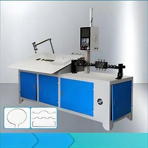 [Hot Item] Fully Automatic CNC 2D Wire Bending Machine 5-10mm for Making Clothes Hanger Mesh Forming