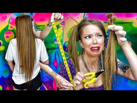 I Cut MY OWN HAIR SHORT! (Extreme Long Hair Transformation!)