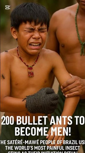 Could You Survive the Bullet Ant Glove Ritual?