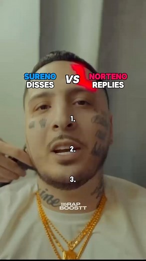 Sureno Diss VS Norteno Replies Who’s Better ⁉️ (via: Rap Boostt) #chicano #sureno #norteno #leftygunplay #lazyboy #TommyGunz #1toprankdemon4 #chitoranas #rico2smoove | CaliHits