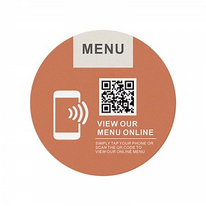 [Hot Item] NFC WiFi En Restaurant Menu Desk Stand Customizable Qr Code Menu for Restaurants